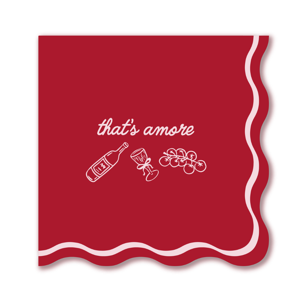That’s Amore – Wedding & Bridal Cocktail Napkins