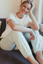 The Organic Terry Lounger Sweatpant by J. Marin Co.
