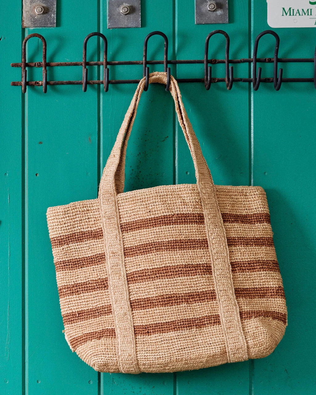 The Original Straw Traveler Bag by Line In The Sand Swim