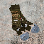 These Are My Road Trip Socks | Fun Travel-Inspired Crew Socks by The Bullish Store
