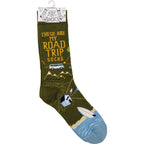 These Are My Road Trip Socks | Fun Travel-Inspired Crew Socks by The Bullish Store
