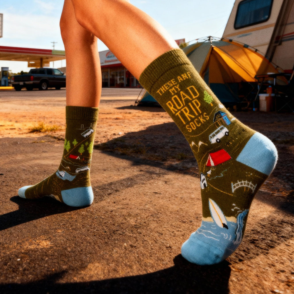 These Are My Road Trip Socks | Gift for Her