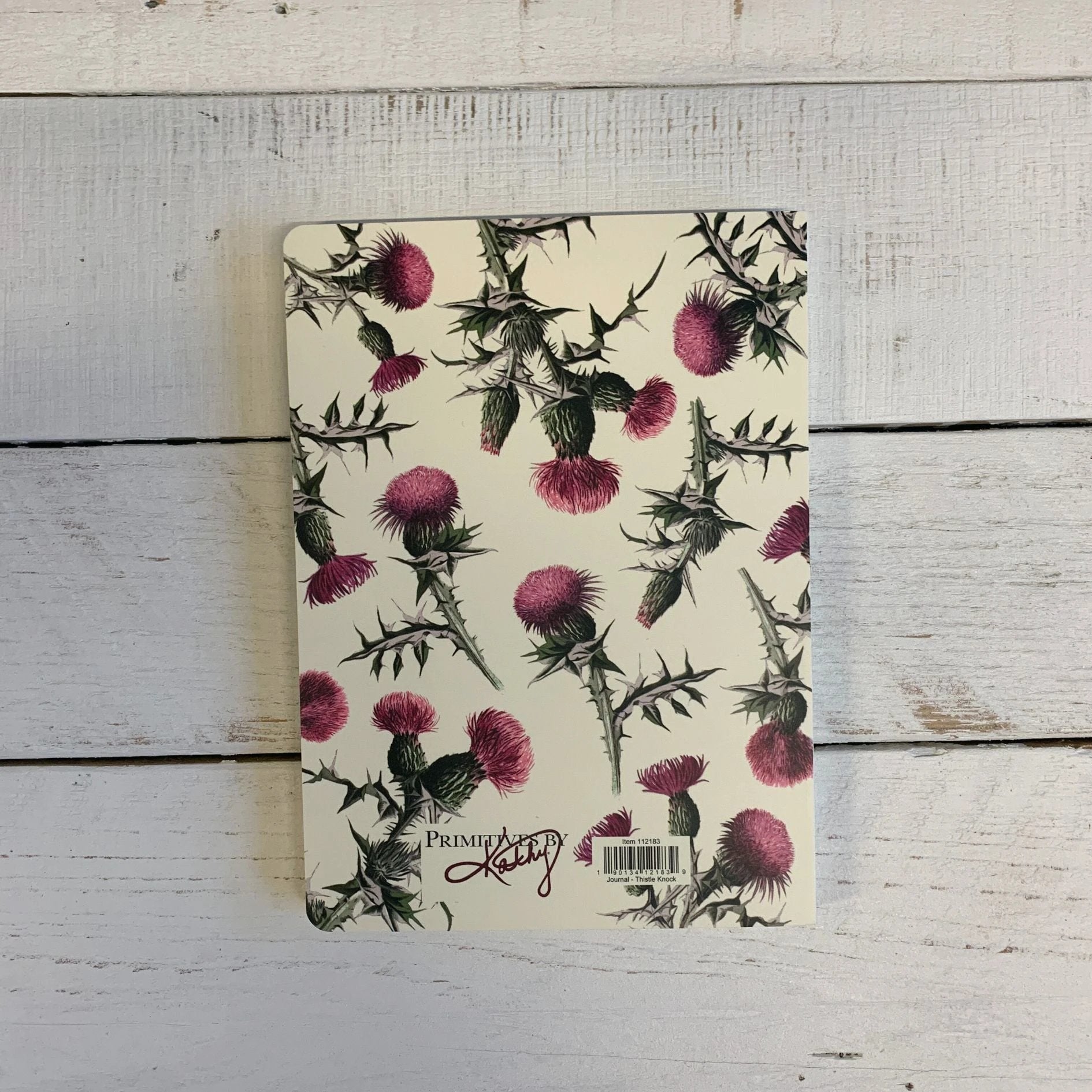 Thistle Knock Your Socks Off Double-Sided Journal | 160-Page Lined Notebook by The Bullish Store
