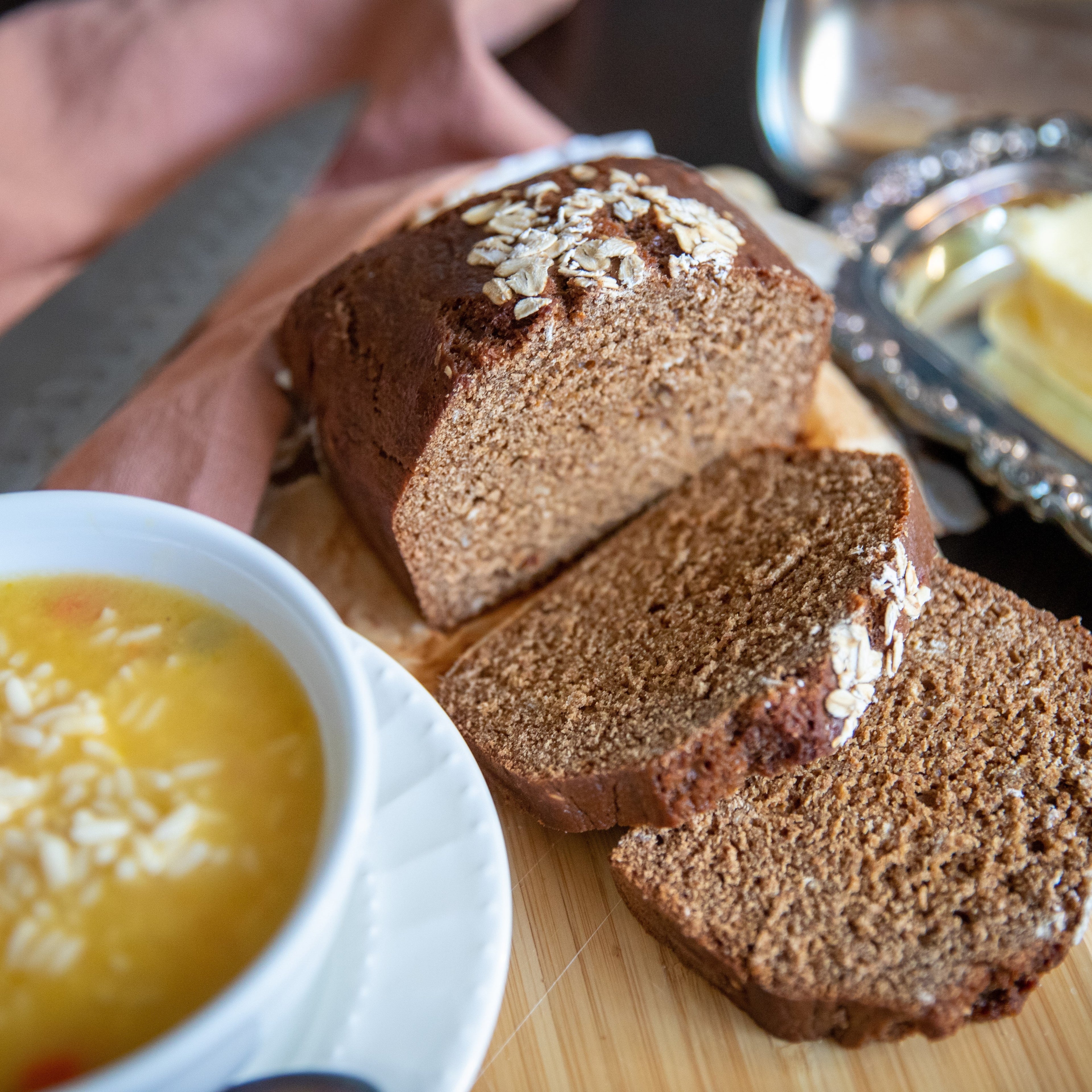 Traditional Irish Guinness Treacle Bread