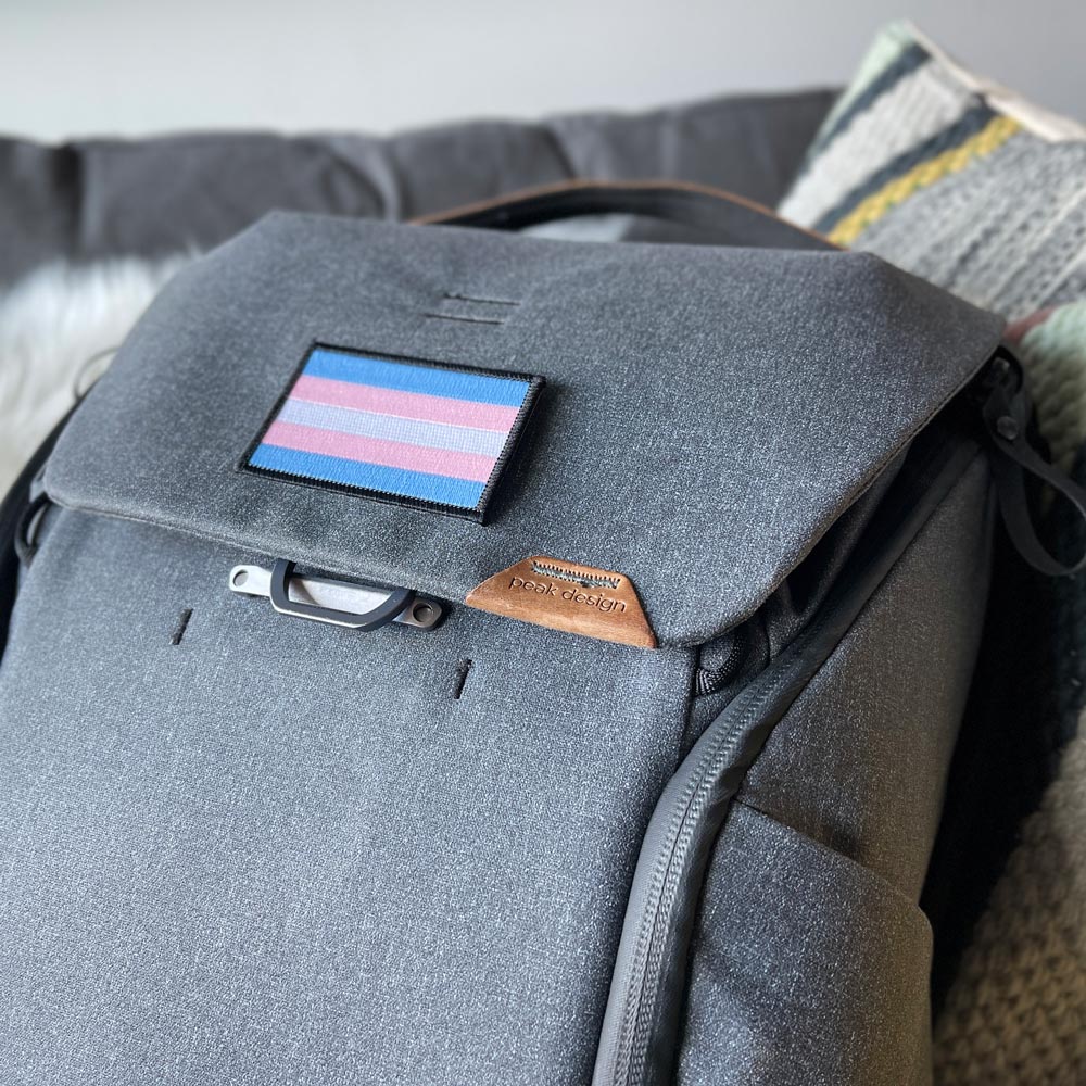 Trans Pride Flag Stick-On Patch