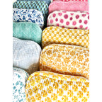 Travel Pouch Made from Upcycled Fabric