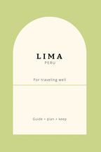 Peru Trip Planner for Lima, Cusco & Machu Picchu Guide