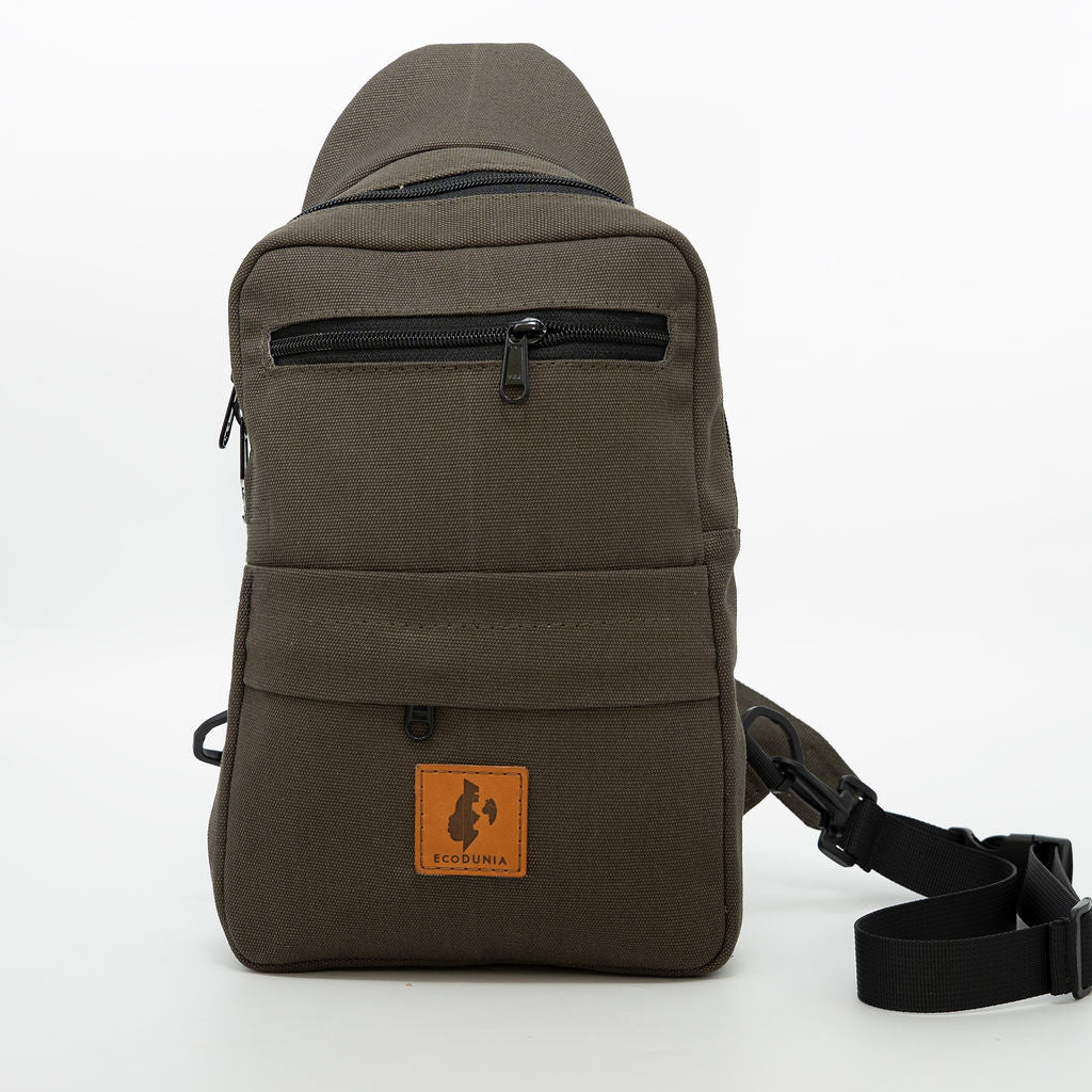Large Canvas Crossbody Sling Bags |  Umoja