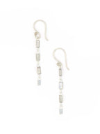Triple Elegance Drop Earrings by Fair Anita