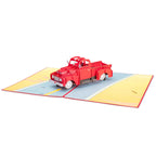 Classic Truck Pop Up Card by Paper Love