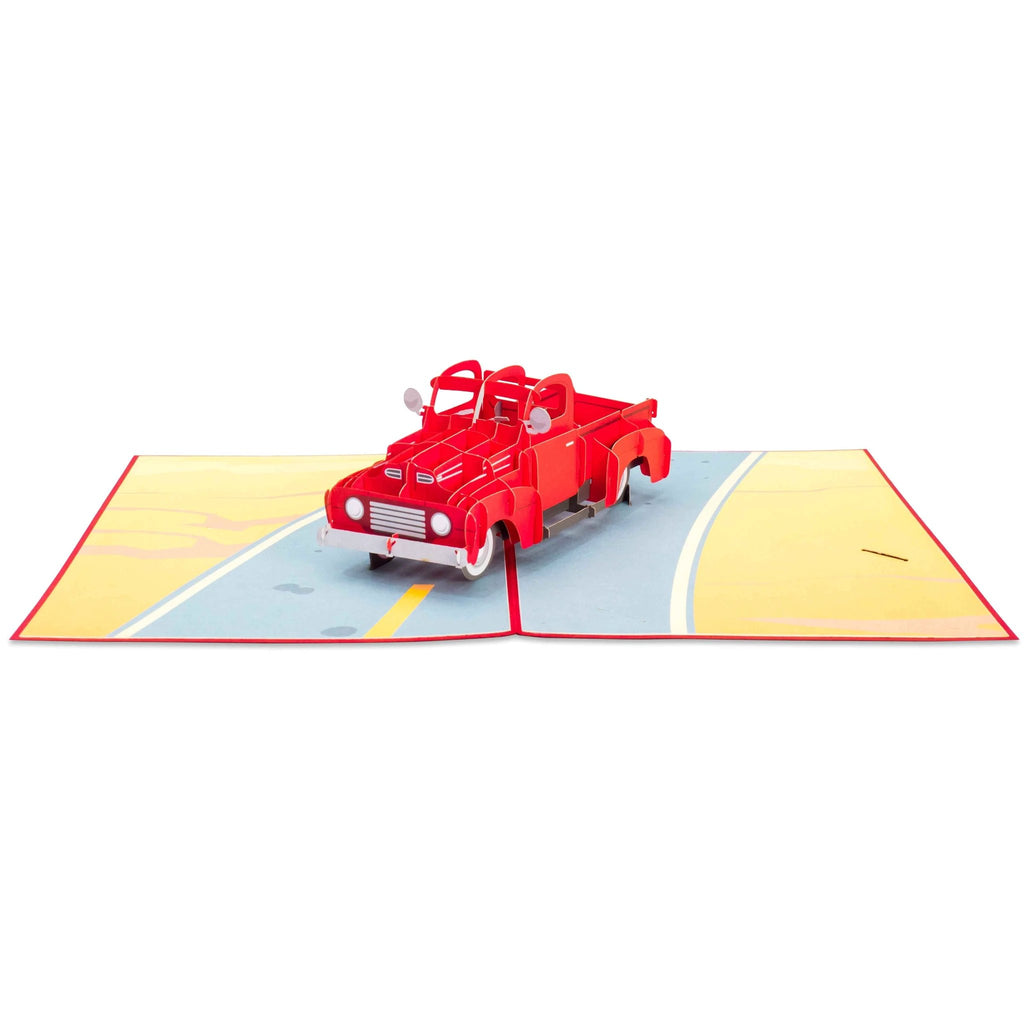 Classic Truck Pop Up Card by Paper Love