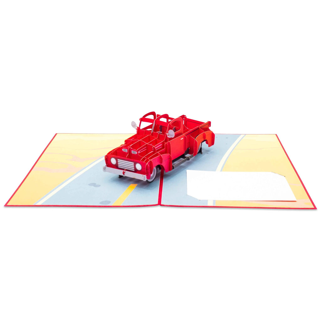 Classic Truck Pop Up Card by Paper Love