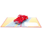 Classic Truck Pop Up Card by Paper Love