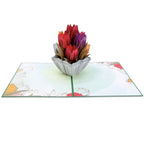 Tulips pop-up card by Paper Love