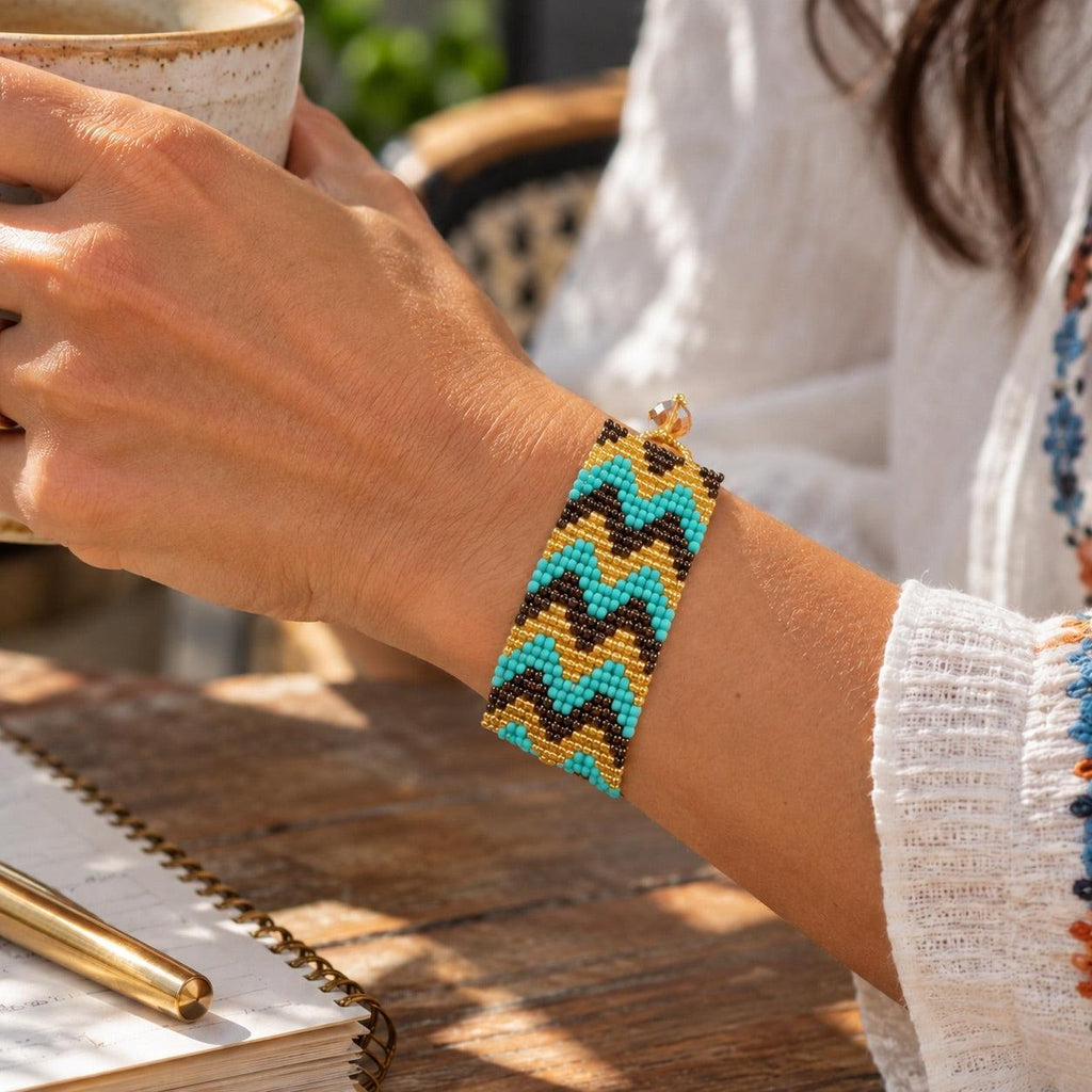 Sandy Seed Bead Bracelet (Assorted) - Guatemala