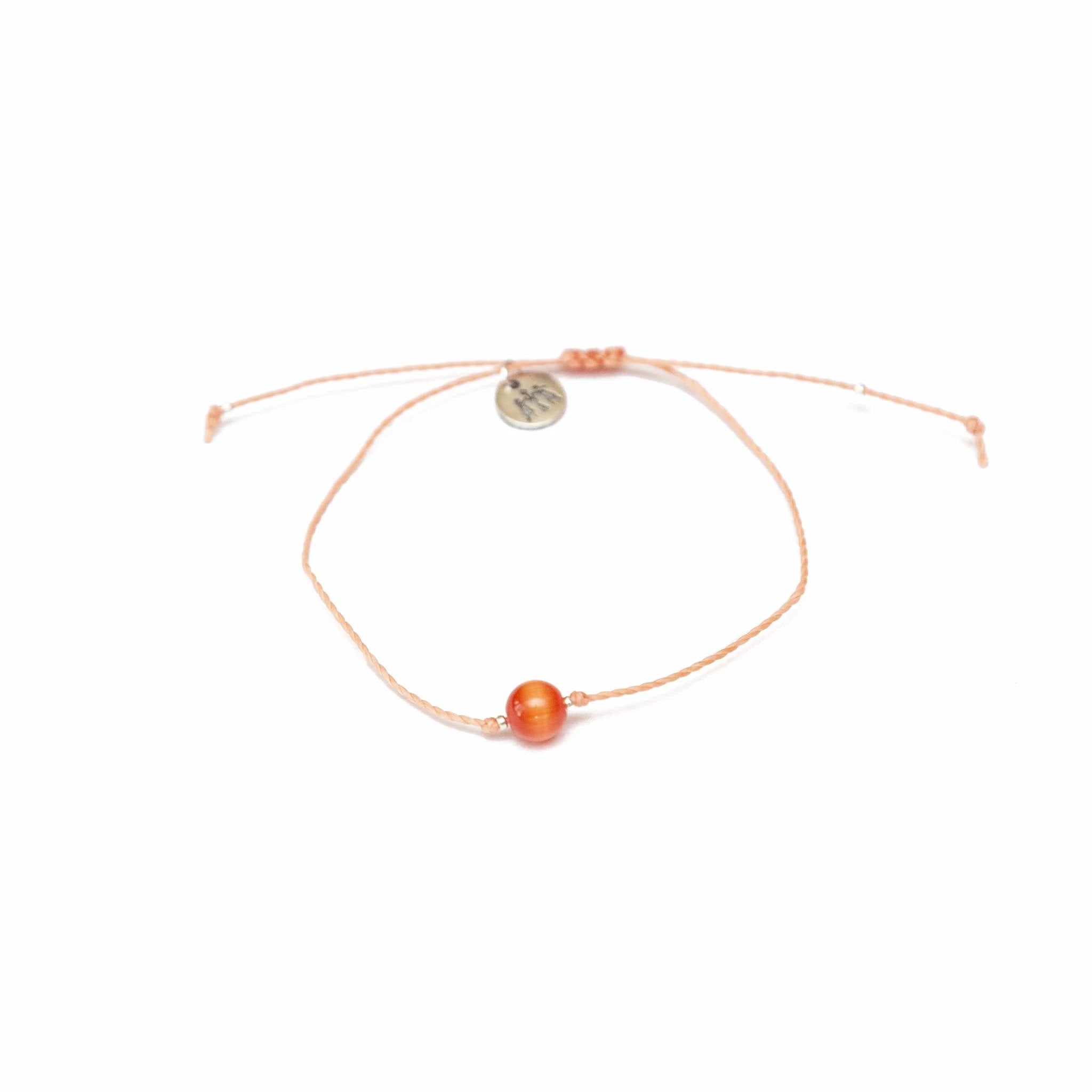 Single Stone Slider Bracelet by Upavim Crafts