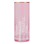 Underestimate Me, That'll Be Fun Collins Glass in Pink