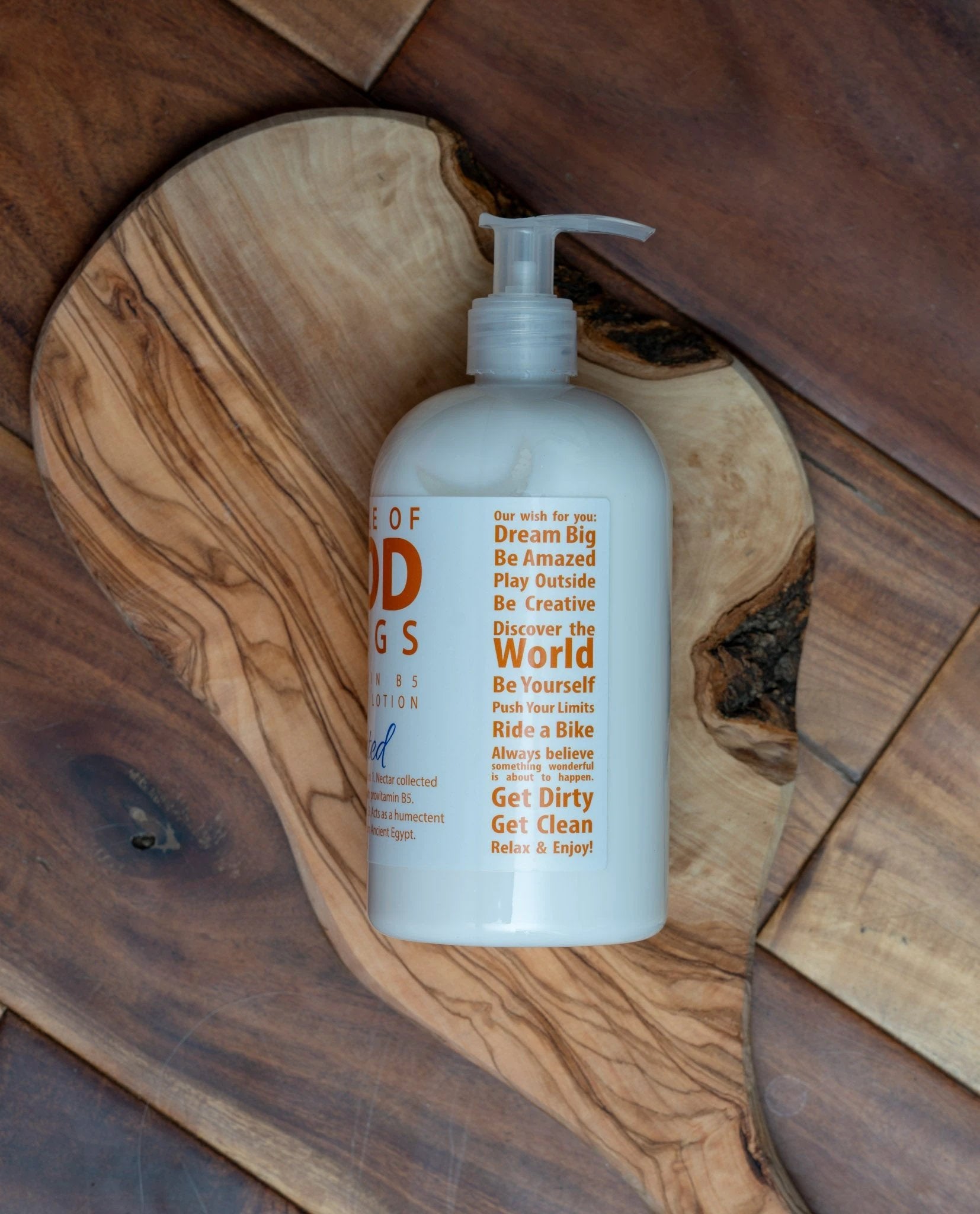 Honey•B5 UNSCENTED Lotion ~ 16 oz. by Essential Journeys