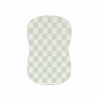 Leaf Green Checkered Baby Lounger Cover