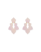 Michelle Statement Earrings - Moon Dust