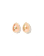 Monica Pearl Stud - Pink