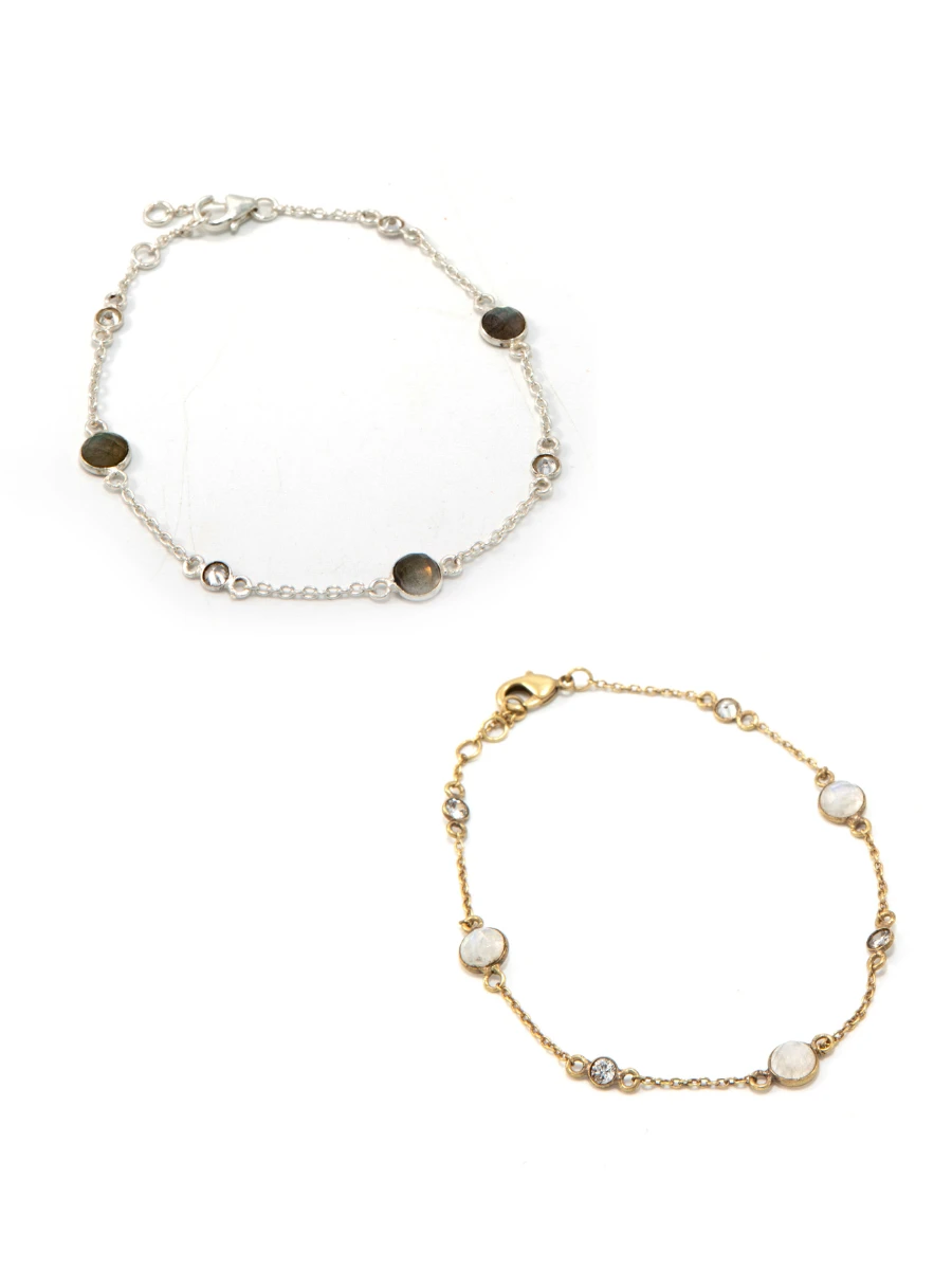 Stone Strength Bracelet by Fair Anita