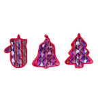 Holiday Pot Holder or Trivet Set