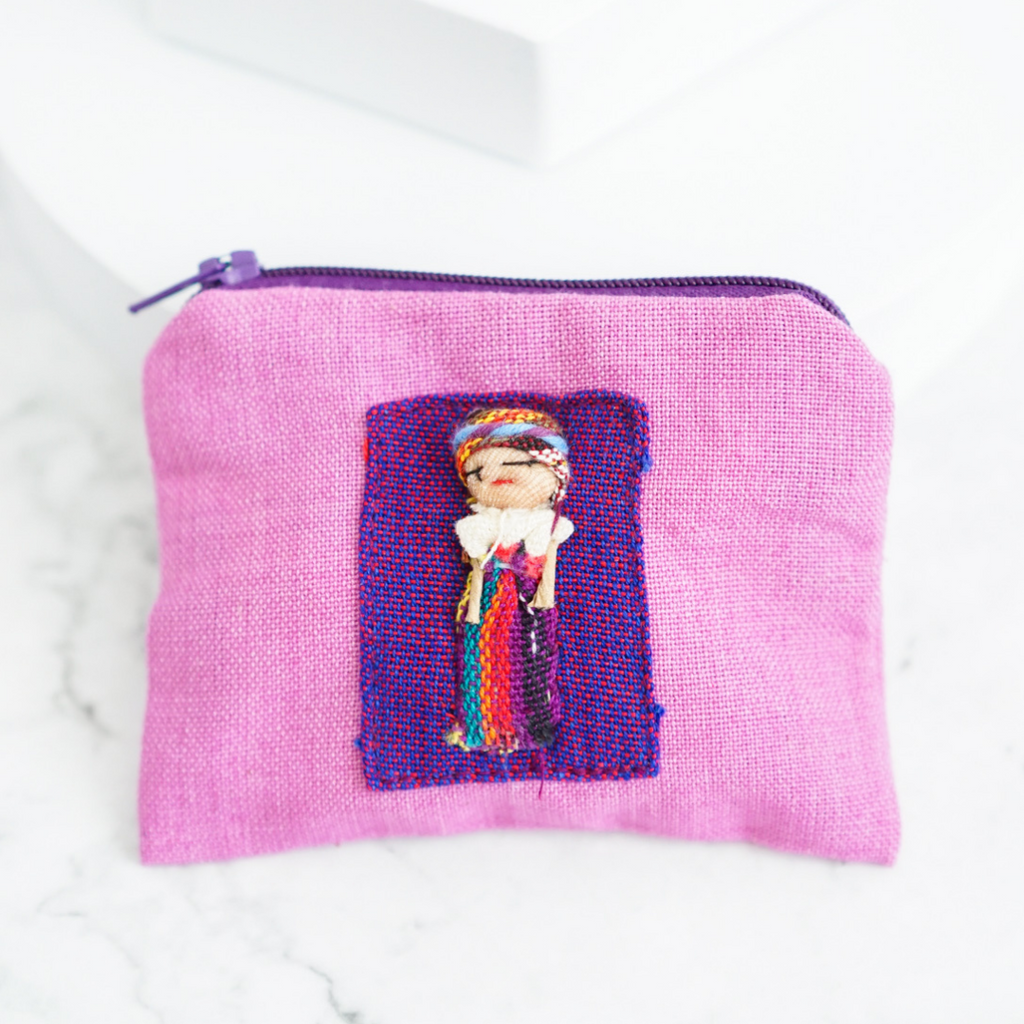 Worry Doll Coin Purse & Worry Keeper