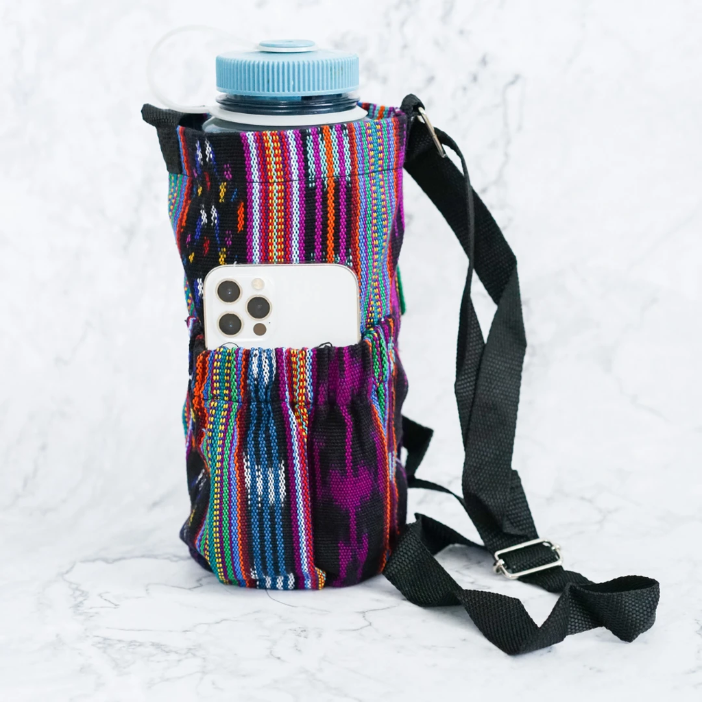 Water Bottle Holder Bag by Upavim Crafts