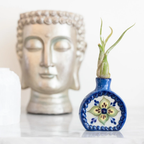 Petite Stoneware Flower Vase by Upavim Crafts