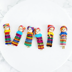 Guatemalan Worry Dolls - Set of 6 by Upavim Crafts