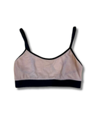 Dusty Blush Mesh Bra by wearswoop.com