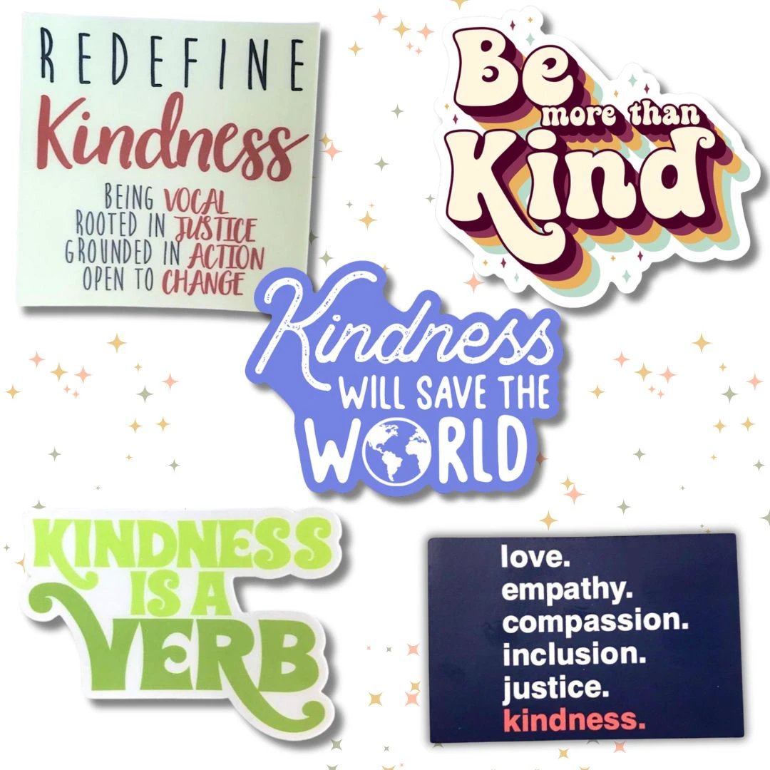 Be Kind Sticker Pack by Kind Cotton