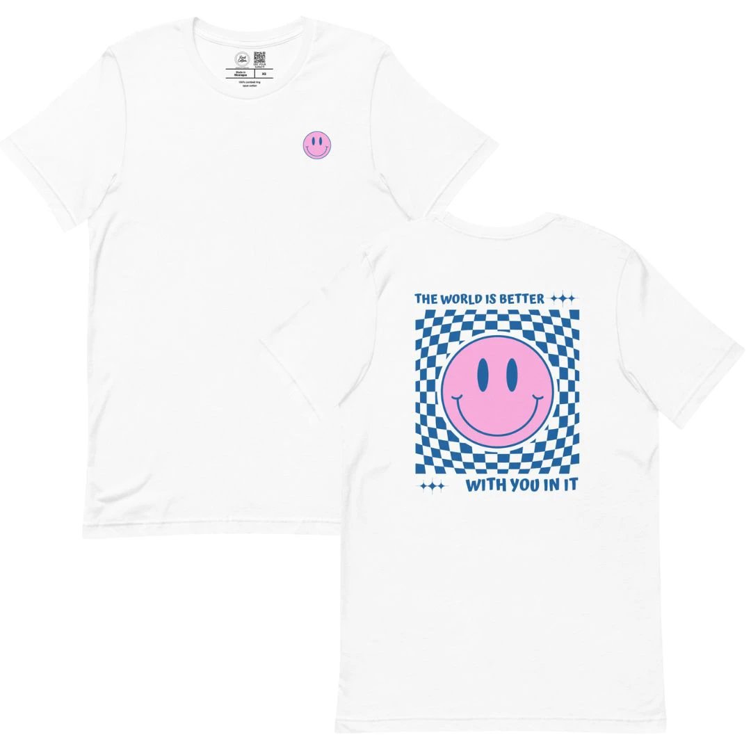 The World is Better Classic Tee by Kind Cotton