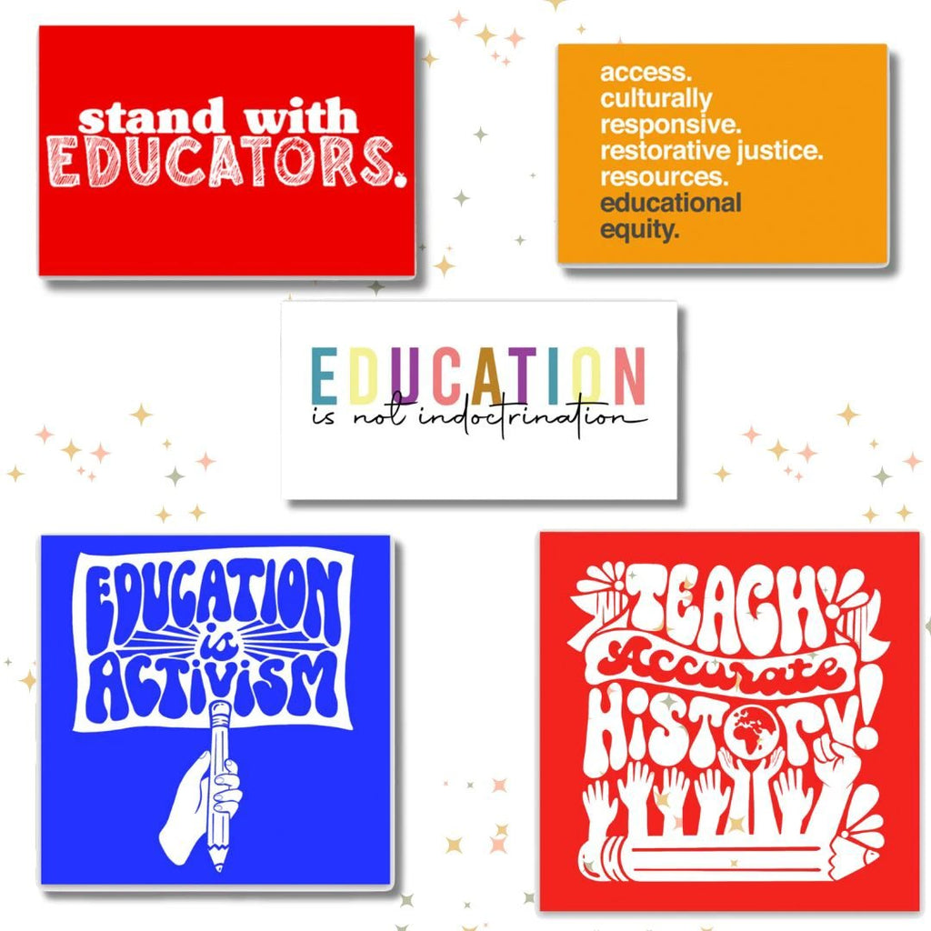 Educators Sticker Pack by Kind Cotton