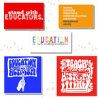 Educators Sticker Pack by Kind Cotton