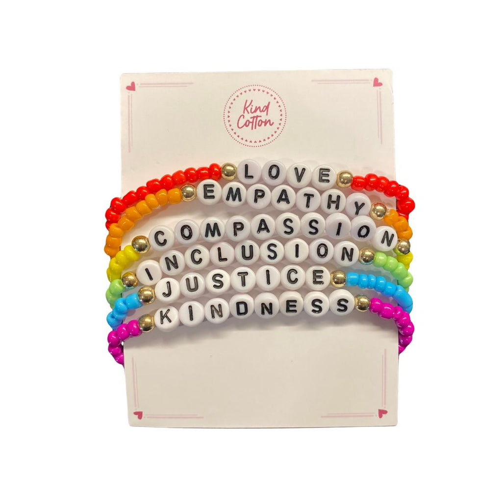 'Kindness Is' Bracelet Set