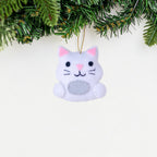 Mini Kitty Felt Ornament
