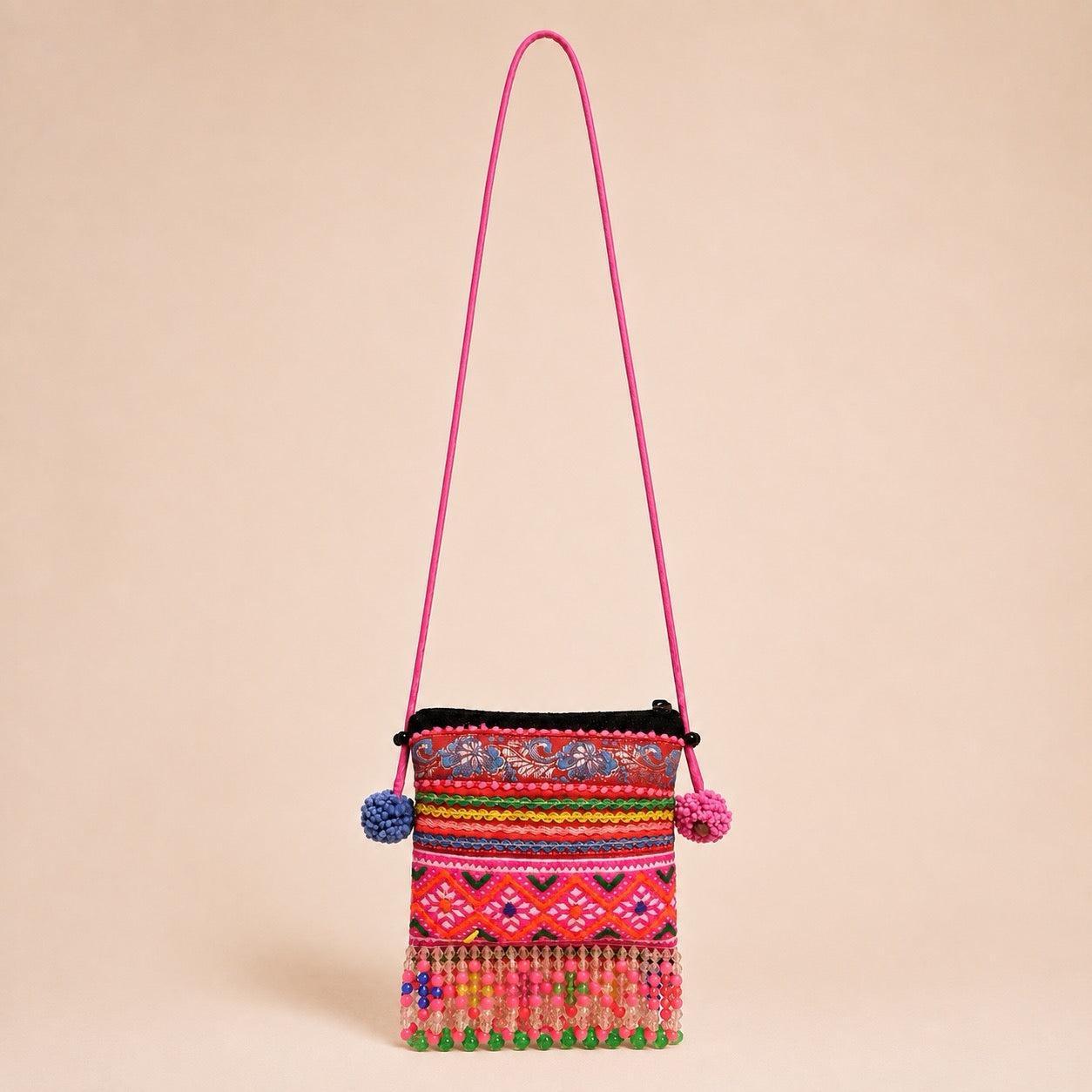 Up-cycled Vintage Crossbody Bag - Thailand