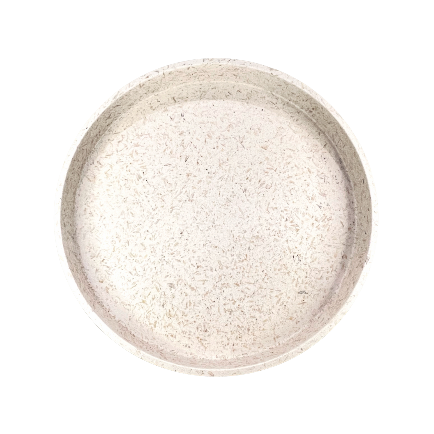 Upcycled Round Tray: Rice Husk by Source by Studio Skara