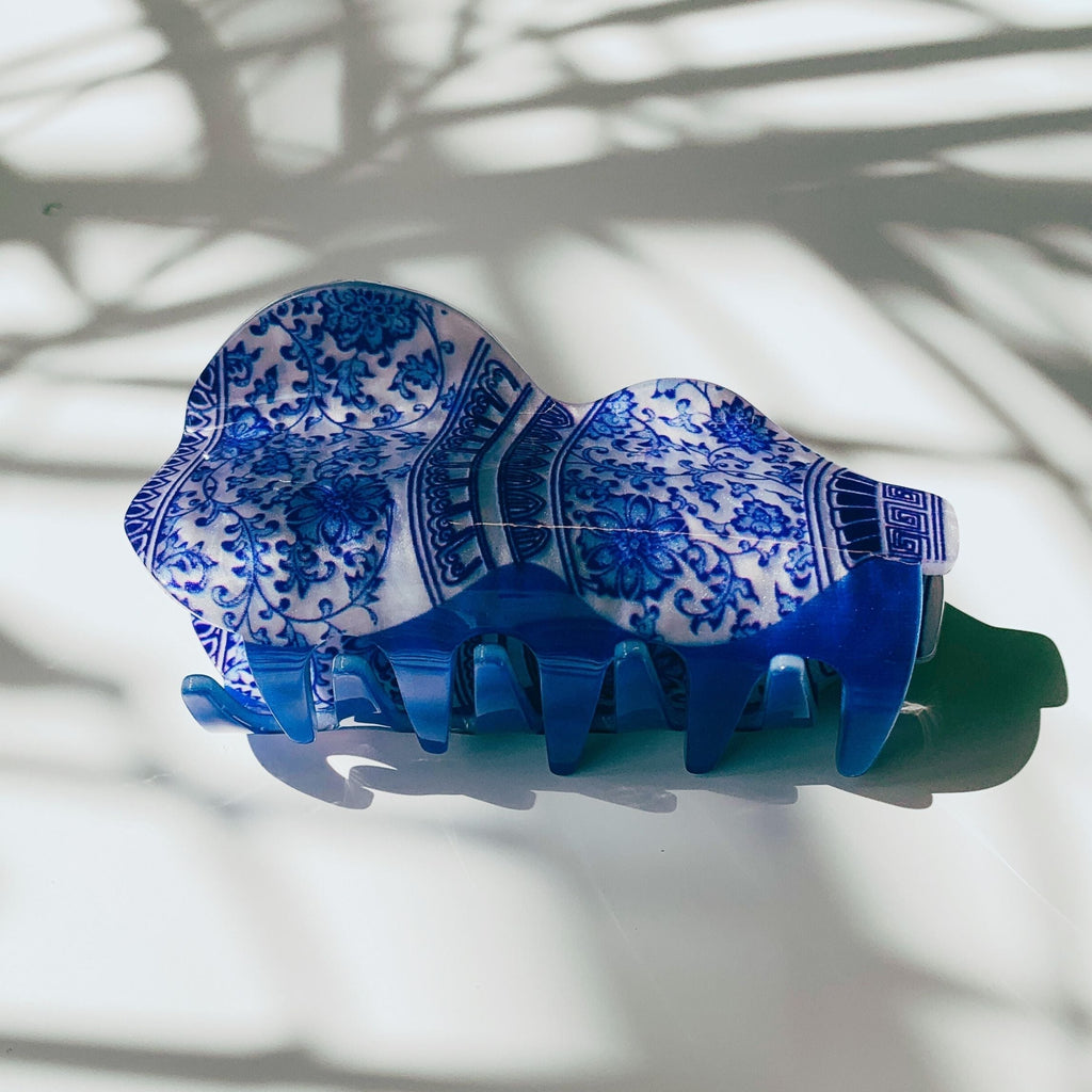 Velvet Claws Antique Vase Hair Clip