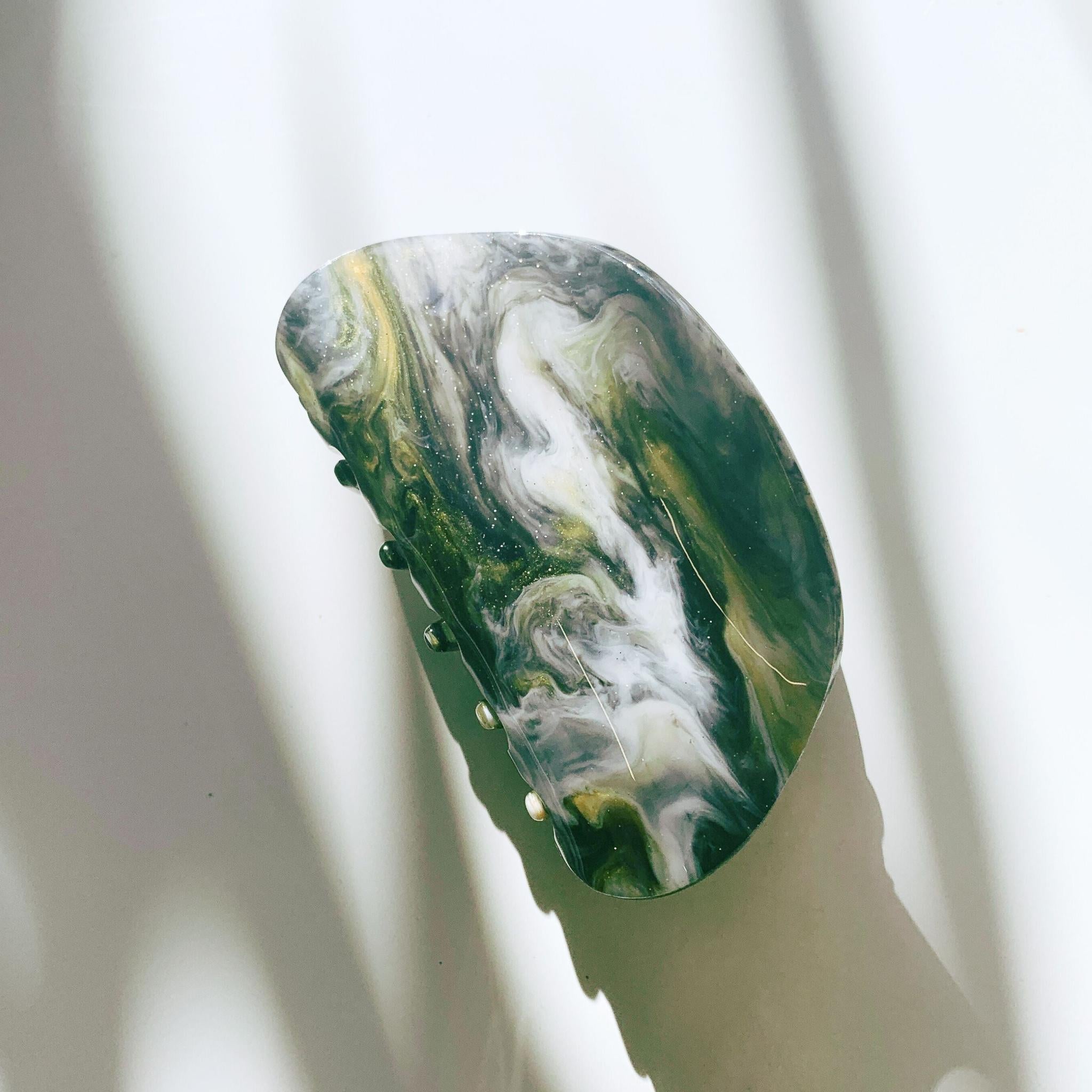 Velvet Claws Black Nebula Hair Clip