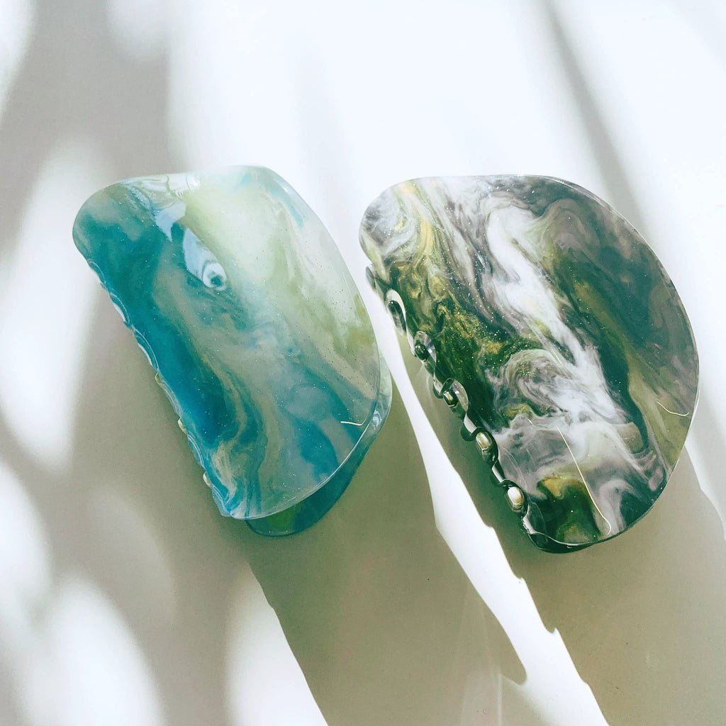 Velvet Claws Black Nebula Hair Clip by The Bullish Store
