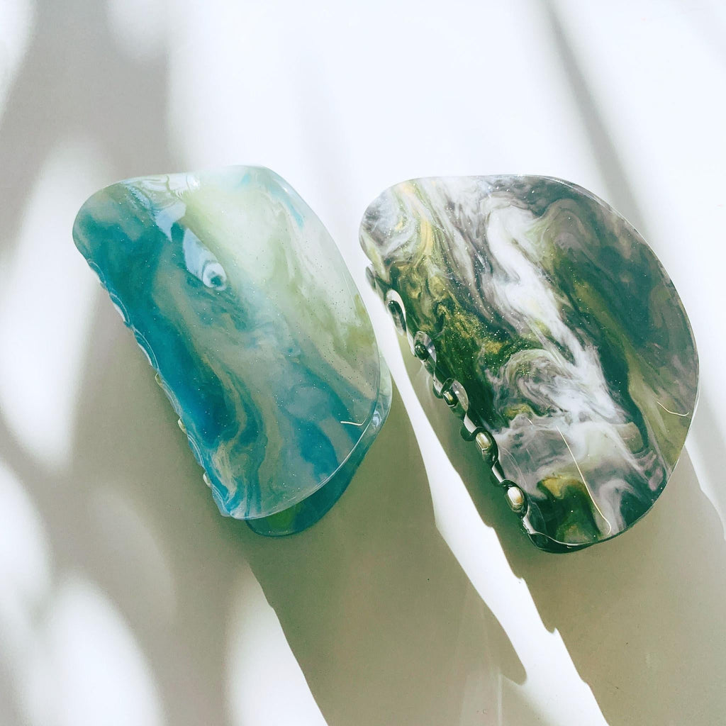 Velvet Claws Black Nebula Hair Clip