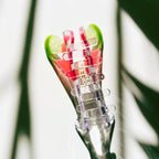 Velvet Claws Cosmo Pink Cocktail Hair Claw | Stemmed Glass Shaped Claw Clip by The Bullish Store
