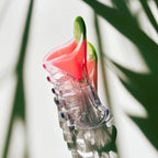 Velvet Claws Cosmo Pink Cocktail Hair Claw | Stemmed Glass Shaped Claw Clip by The Bullish Store
