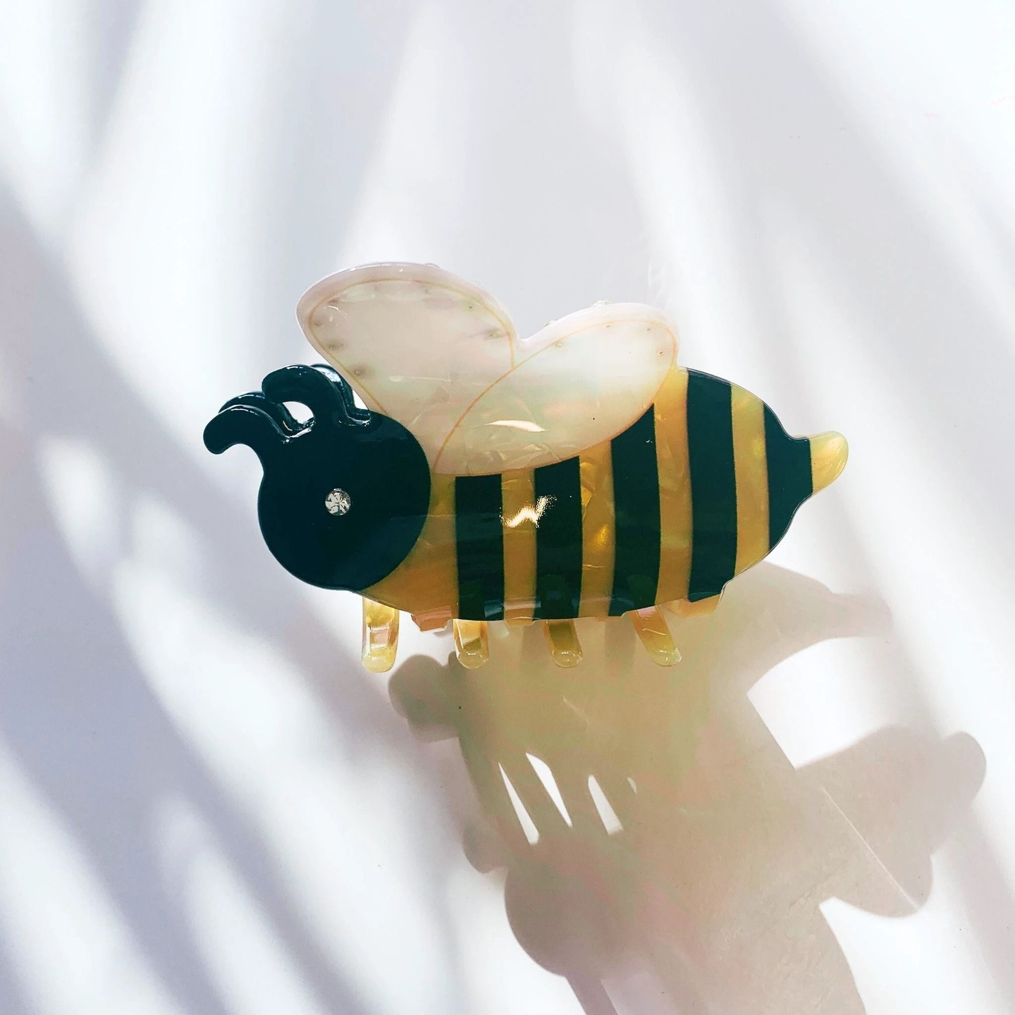 Velvet Claws Cute Bee Hair Clip by The Bullish Store