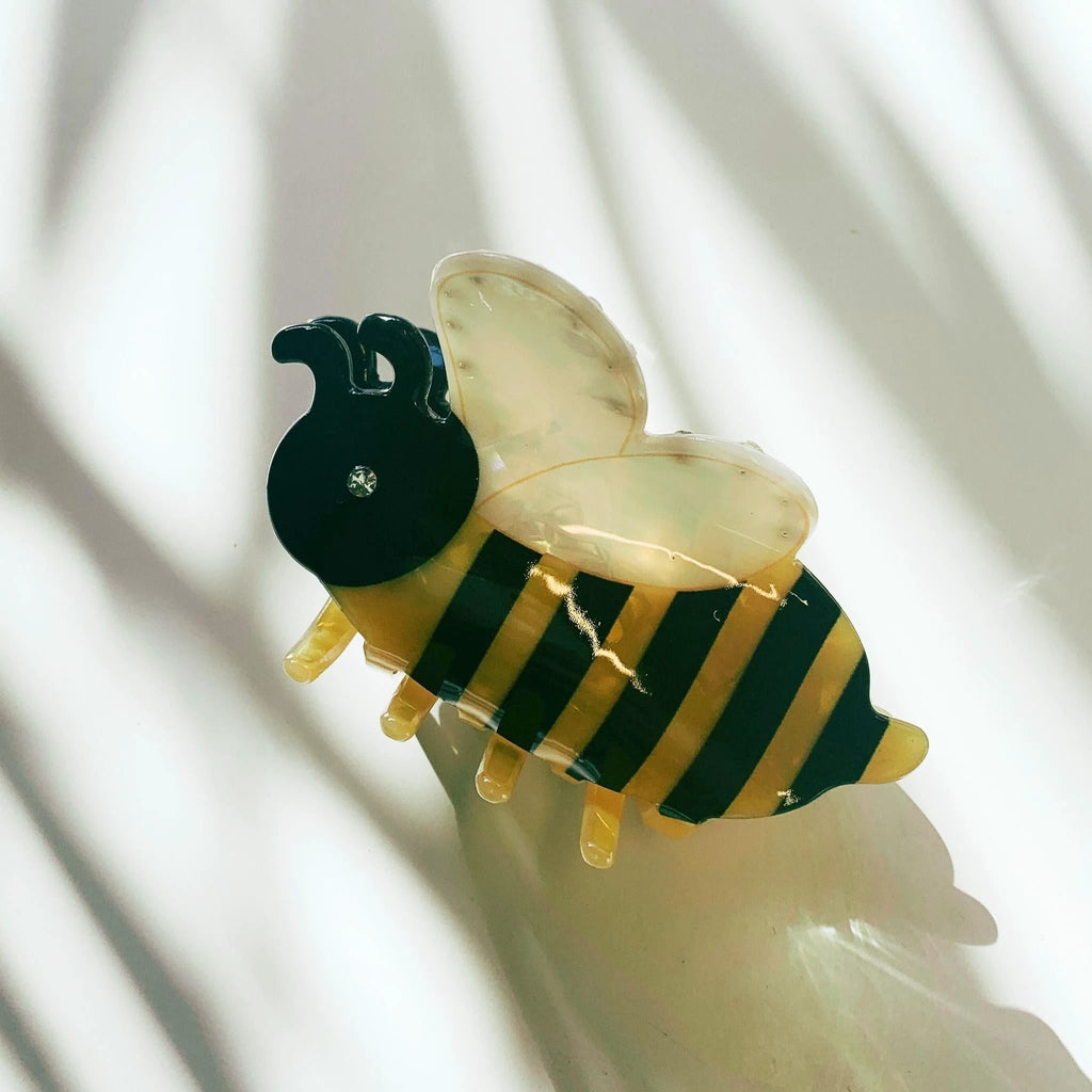 Velvet Claws Cute Bee Hair Clip by The Bullish Store