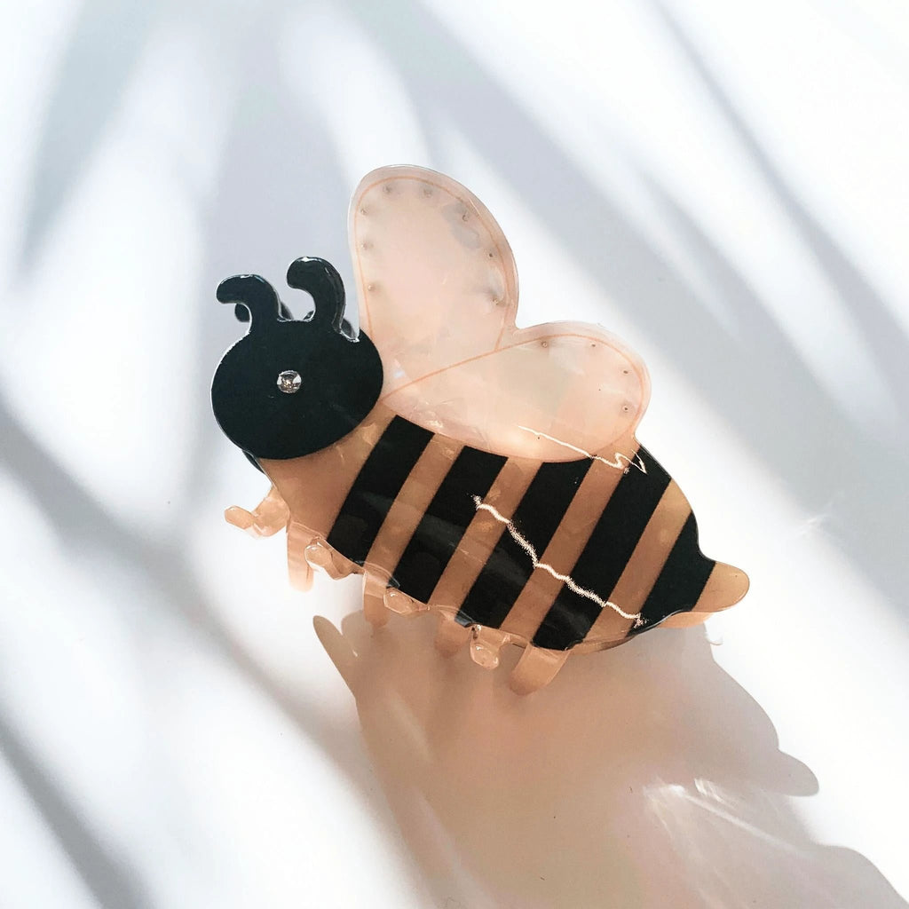 Velvet Claws Cute Bee Hair Clip by The Bullish Store