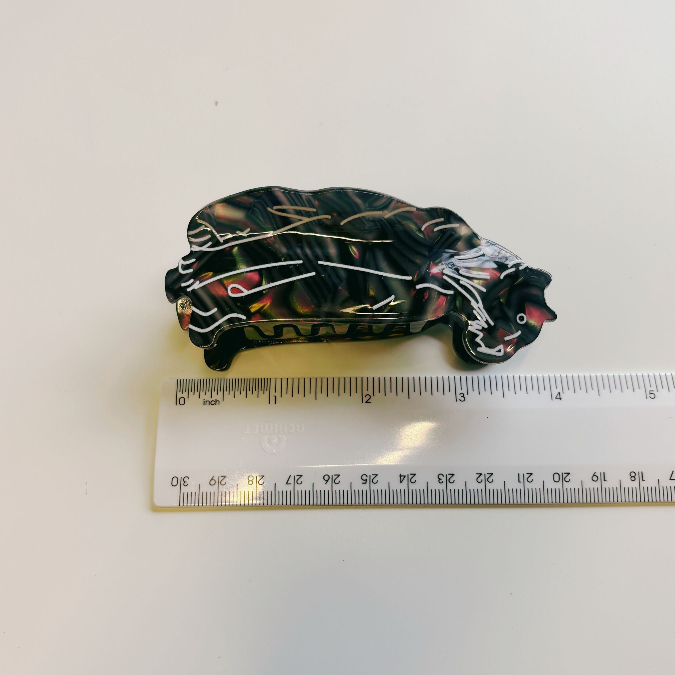 Velvet Claws Dark Panther Hair Clip